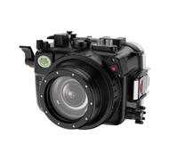 Sea frogs Camera Housing Compatible with Sony ZV-E1 with FE 90mm F2.8 G OSS Lens,Waterproof IPX8 Rated, 40m/130ft Depth Protection Underwater Camera Case, Ideal for Diving, Surfing, Rowing
