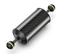 Sea frogs D60mm, 8'', Carbon Fiber Float Arm for Ultralight, Aquatic Arm, Buoyancy Provided 300g, Underwater Camera System Diving Tray Video Light/Strobe GA-6
