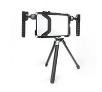 Sea frogs Universal Phone Cage iPhone Gimbal Phone Stabilizer Kit with Handles for Professional Video Recording,Handheld Filmmaking Vlogging Case Stabilizer (KL-BFT-03A2)