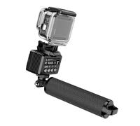 Sea frogs Video Light Dive Light 48 LED High Power Waterproof 40m Underwater Lights Compatible with GoPro Hero 12/11/10/9 (SL-104-GO KIT)
