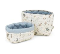Sea Garden storage baskets - Set 2 Blue one size
