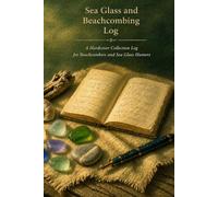 Sea Glass and Beachcombing Log: A Hardcover Collection Log for Beachcombers and Sea Glass Hunters with Find Documentation, Sketch Pages, and Beach Trip Tracking