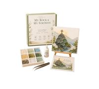 Sea Glass Art Kit, Christian DIY Mosaic Wall Art with Bible Verse，#A