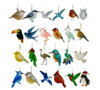 Sea Glass Bird 2025 2D Acrylic Christmas Charm Decor Gift