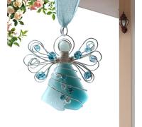 Sea Glass Christmas Tree Decoration,Two-dimensional Acrylic Decorations,Decorations For Christmas Tree In The Shape An Angel | Home Christmas Wall Window Car Mirror