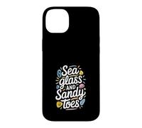 Sea Glass Hunters Collecting Ocean Treasures Beachcombing Case for iPhone 14 Plus