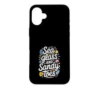 Sea Glass Hunters Collecting Ocean Treasures Beachcombing Case for iPhone 16 Plus