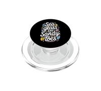Sea Glass Hunters Collecting Ocean Treasures Beachcombing PopSockets PopGrip for MagSafe