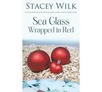 Sea Glass Wrapped in Red (Serenity)