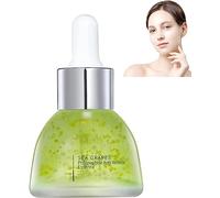 Sea Grape Moisturizing Facial Serum Refreshing Texture Cleaner Shrink Pore Oil Control Serum, for All Skin Types, 35ml (Green)