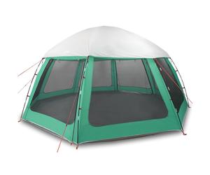 (sea green, 510 x 510 cm) vidaXL Pool Tent with Removable Fly & Mesh Walls Sea Green 510x510 cm