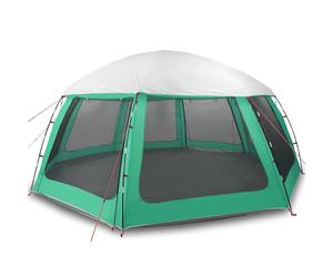 (sea green, 612 x 612 cm) vidaXL Pool Tent with Removable Fly & Mesh Walls Sea Green 510x510 cm