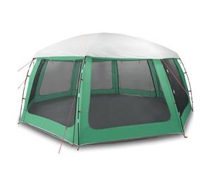 (sea green, 690 x 690 cm) vidaXL Pool Tent with Removable Fly & Mesh Walls Sea Green 510x510 cm