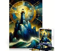 Sea Guardians Glow Jigsaw Puzzles for Teenagers 1000 Pieces Wise Think Toy Leisure Fun Clear Cut Wall Art Decor (50x75cm)