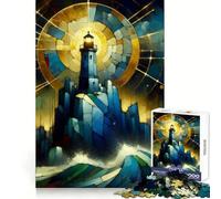 Sea Guardians Glow Puzzle for Teenagers 1000 Pieces Mind Exercise Toy Gentle Relax Design Assembly Xmas Surprise (38x26cm)