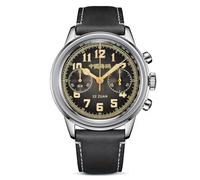 SEA-GULL Men’s Mechanical Watches, Automatic Wristwatch for Men, Seagull ST1901, 1963,Journey Series,Pilot Chronograph, Luminous, 819.23.2023 (Black)