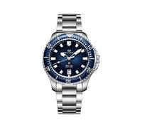 SEA-GULL Men's Automatic Mechanical Diving Watch, Stainless Steel Waterproof Business Dress Luminous Calendar Wrist Watches,41mm,Ocean Series PRO (Blue)