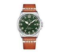 SEA-GULL Men's Mechanical Watch, Automatic Watches, Military Watches for Men, Mens Army Tactical Field Sport Work Watch, Waterproof Date Display, Outdoor Work Wrsitwatch, D581 (Light Brown)