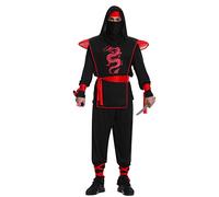 SEA HARE Adult Black Ninja Costume for Men