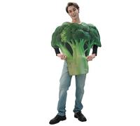 SEA HARE Broccoli Fancy Dress for Adults - Funny Green Broccoli Suit for Halloween, Theme Parties or Comedy Events