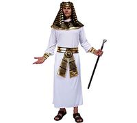 SEA HARE Men's Egyptian Pharaoh Fancy Dress Costume (White)