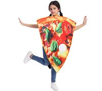 SEA HARE Unisex Kids Pizza Slice Funny Food Costume (One Size)