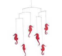 Sea Horse Mobile - Red