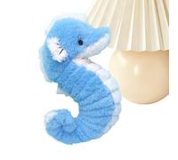 Sea Horse Plush - Large Aquatic Stuffed Toy, Realistic Animal |, Marine Doll, Undersea Cuddle Buddy, Mini Decorative Plush Figure, Soft Oceanic Creature Collectible Gi