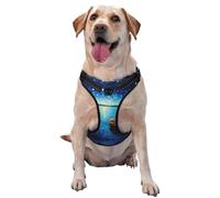 Sea in Starlight X-Large Printed pet Traction Vest for Pets to wear When Walking The Dog or Climbing Mountains