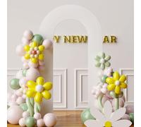 sea incrsion White 7.2FT Open Arch Backdrop U Shaped Cover, Spandex Double Sided Arch Cover, Fitted Round Top Chiara Stand Cover for Party Wedding Ceremony Baby Shower Birthday Decoration