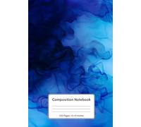 Sea Ink: Abstract Liquid Composition Notebook | 120 Pages, 6x9 Size | Aesthetic Marble Journal for Writing, School, Notes & Creativity (Liquid Dreams)