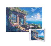 Sea Jigsaw Puzzles for Adults 120, Landscape Puzzles for Adults Wooden, Funny/Difficult/Impossible/Challenging Decompression Games, As a Birthday and Holiday Decor Gift for Women and Men M-310
