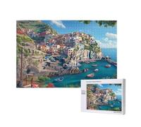 Sea Jigsaw Puzzles for Adults 5000, Italy Puzzles for Adults Wooden, Funny/Difficult/Impossible/Challenging Decompression Games, As a Birthday and Holiday Decor Gift for Women and Men M-183