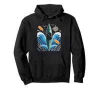 Sea Kayak Touring Vintage Badge Coastal Expedition Paddler Pullover Hoodie