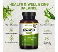 Sea Kelp 2000mg 200 Vegan Tablets | Natural Source of Iodine | Premium Ingredien