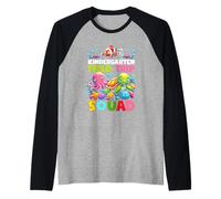 Sea Life Aquarium Underwater Field-Trip Squad Kindergarten Raglan Baseball Tee