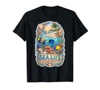 Sea Life Serenity Tropical Fish Reef Ocean Lovers T-Shirt