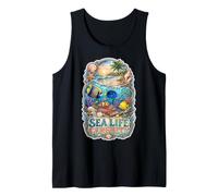 Sea Life Serenity Tropical Fish Reef Ocean Lovers Tank Top