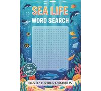 Sea Life Word Search Puzzle Book: Word Searches with Easy to Read Print about Sea Life, Oceans, Water Animals and More | 6x9 inches, 110 pages | 50+ ... … Gift for Vacations, Holidays and Free Times