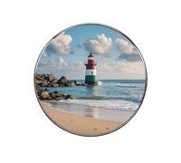 Sea Lighthouse Sandbeach Fridge Magnets Colorful Refrigerator Magnet with Cute Decorative Designs Strong Fridge Magnetic Stickers for Kitchen Office Locker Decoration