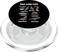 Sea Lion Life Funny Seal Marine Animal Behavior PopSockets PopGrip for MagSafe