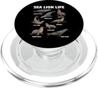 Sea Lion Life Funny Seal Marine Animal Behavior PopSockets PopGrip for MagSafe