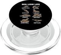 Sea Lion Life Funny Seal Marine Animal Behavior PopSockets PopGrip for MagSafe