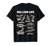 Sea Lion Life Funny Seal Marine Animal Behavior T-Shirt