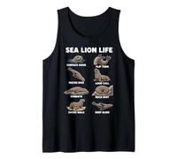 Sea Lion Life Funny Seal Marine Animal Behavior Tank Top