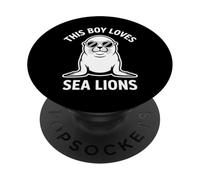Sea Lions Funny Sea Lion PopSockets Adhesive PopGrip