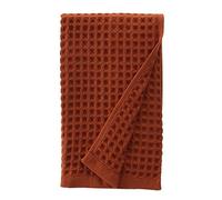 sea me at home Waffle Hand Towel - 100% Turkish Cotton, Quick-Dry, Soft and Absorbent Bathroom Towel (Terra)