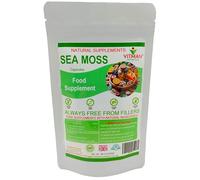 Sea Moss Capsules x60, High Strength, Natural Irish Sea Moss Supplement, Rich in Minerals & Iodine, Gluten Free, Sugar Free, GMO Free, Vegan