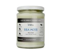 Sea Moss Gel with Black Seed Oil | Sea Moss 100% Wildcrafted in St Lucia | Packed with Essential Vitamins and Minerals | Dr sebi Irish Sea Moss | Vegan Superfood | 8 Options