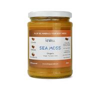 Sea Moss Gel with Ginger,Turmeric,Lime (8 Variations) Sea Moss 100% Wildcrafted in St Lucia | Packed with Essential Vitamins and Minerals | Dr sebi Irish Sea Moss | Vegan Superfood
